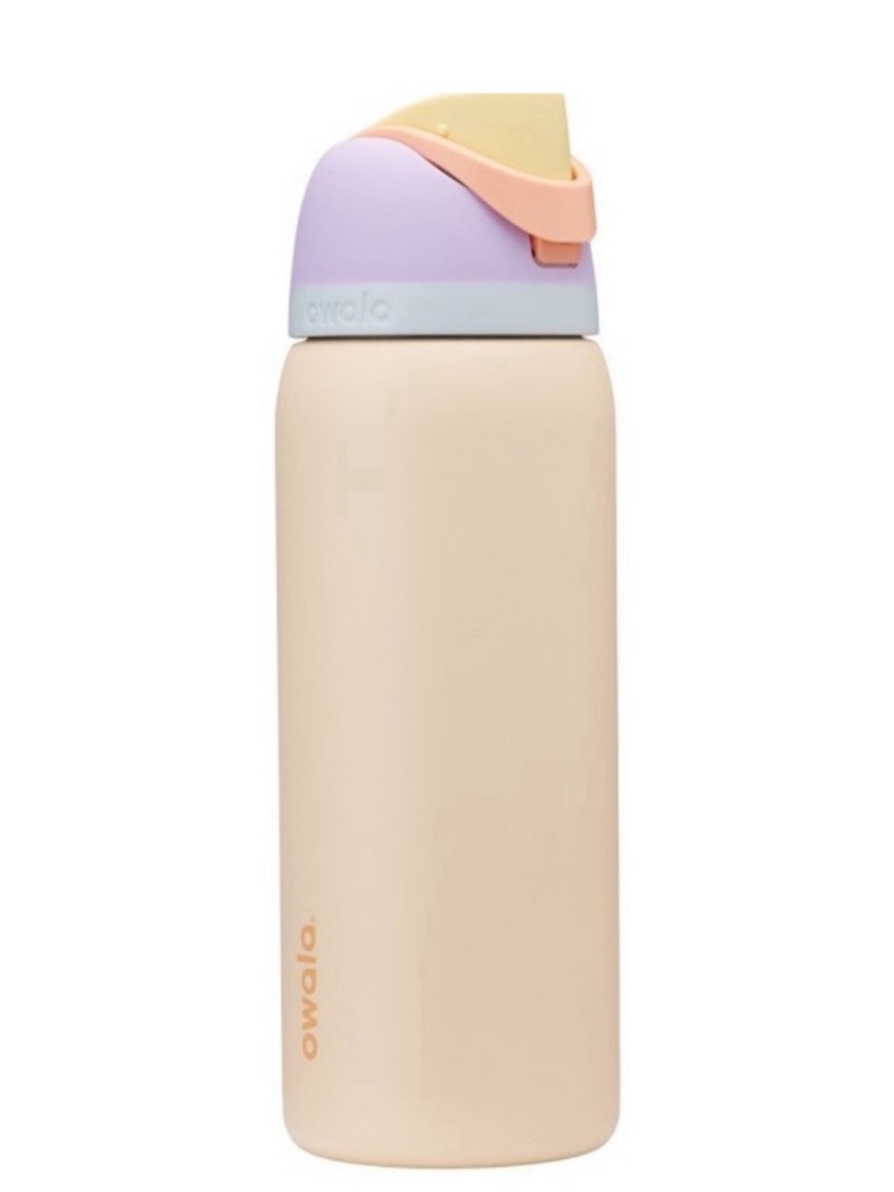 Owala 32oz water bottle sandy shores NWT beach summer spring white pastel sunset